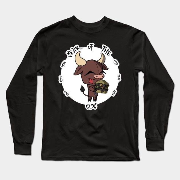 Gir, Year of the Ox Long Sleeve T-Shirt by Kitsuology